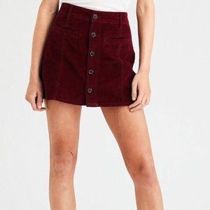 American Eagle Size 00 Corduroy Skirt